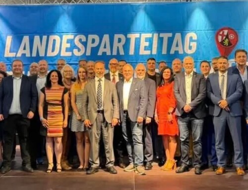 Vielen Dank für die Unterstützung auf dem Landesparteitag