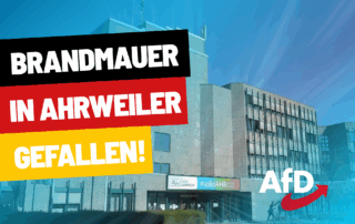 Brandmauer in Ahrweiler gefallen